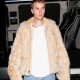 Justin Bieber Los Angeles Beige Jacket