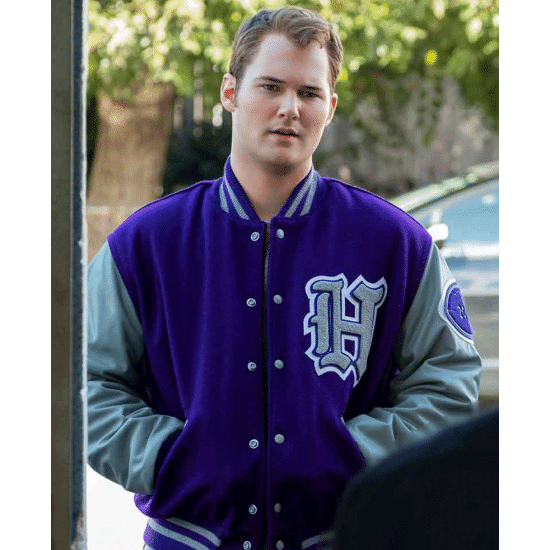 Justin Prentice 13 Reasons Why Letterman Jacket