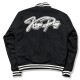 KP University Varsity Black Jacket