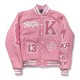 KP University Varsity Pink Jacket