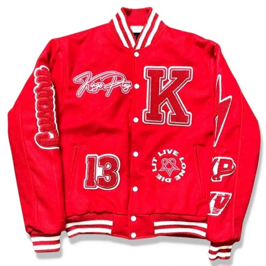 KP University Varsity Red Jacket