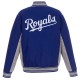 Kansas City Royals Accent Varsity Royal Wool Jacket