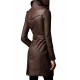 Kate Beckett Castle Stana Katic Leather Coat