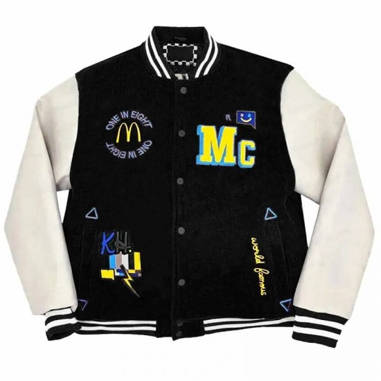 Kendall Hurns Varsity Mcdonald’s Black Jacket