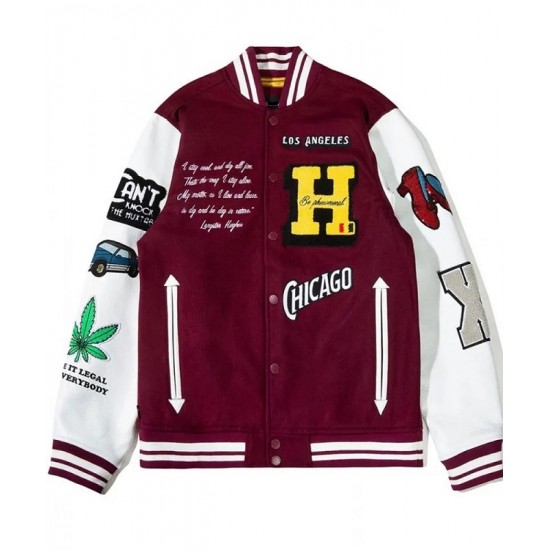 Kenya Barris BlackAF H Letterman Jacket