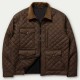 Kevin Costner Yellowstone Season 04 Brown Quilted Jacket