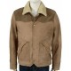 Kevin Costner Yellowstone Series Season 3 Shearling Jacket