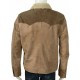 Kevin Costner Yellowstone Series Season 3 Shearling Jacket