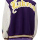 LA Lakers Purple and White Jacket