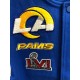 LOS ANGELS RAMS NFL Mash Up Mens ROYAL BLUE Varsity JACKET