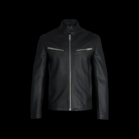 LV Leather Biker Jacket