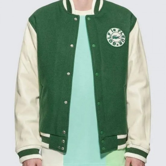 Lacoste Golf Le Fleur Green Jacket