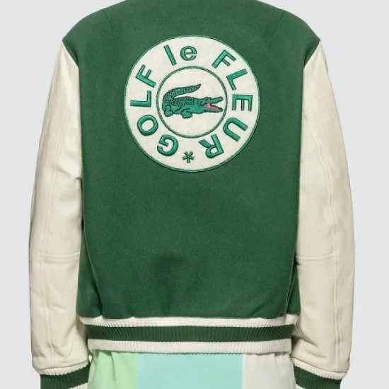 Lacoste Golf Le Fleur Green Jacket