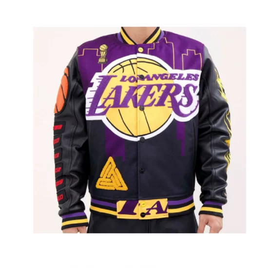 Black Pyramid La Lakers Jacket