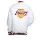 Lakers Los Angeles White Varsity Lakers Jacket