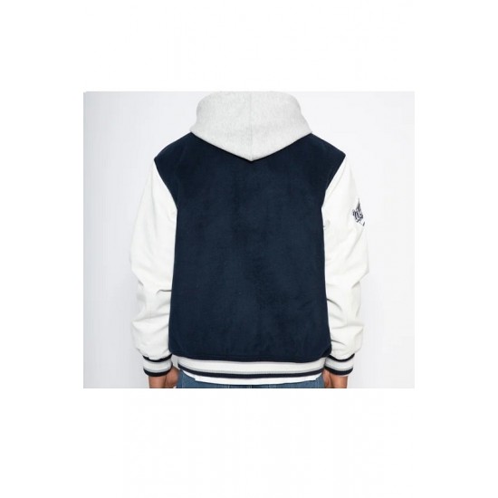 Letterman New Era NY Yankees Varsity White Jacket