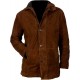 Longmire Walt Mysteries Robert Sheriff Taylor Coat Brown Suede Leather Jacket