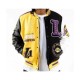 Los Angeles LAKERS Biker Varsity Jacket