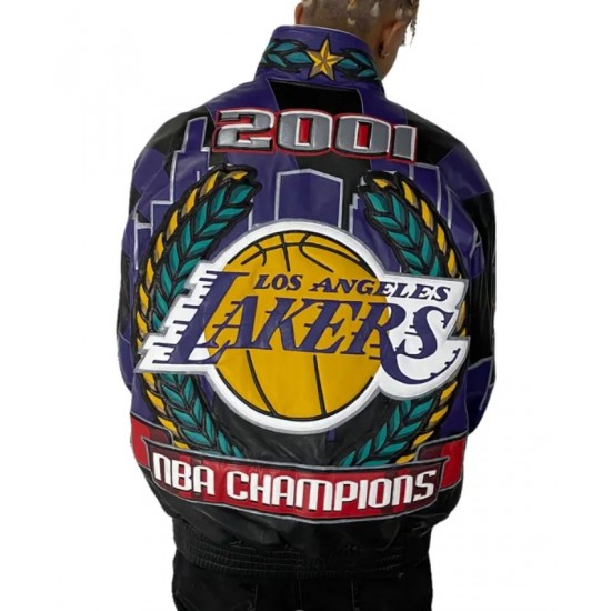 Los Angeles Lakers Leather Jacket