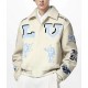 LV Bunny Cream Varsity Jacket