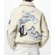 LV Bunny Cream Varsity Jacket