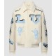 LV Bunny Cream Varsity Jacket