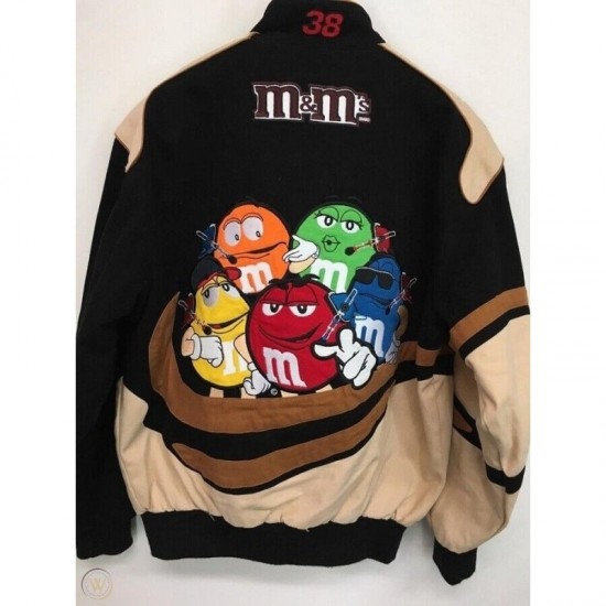 M&M Grapics Nascar Bomber Racer Jacket