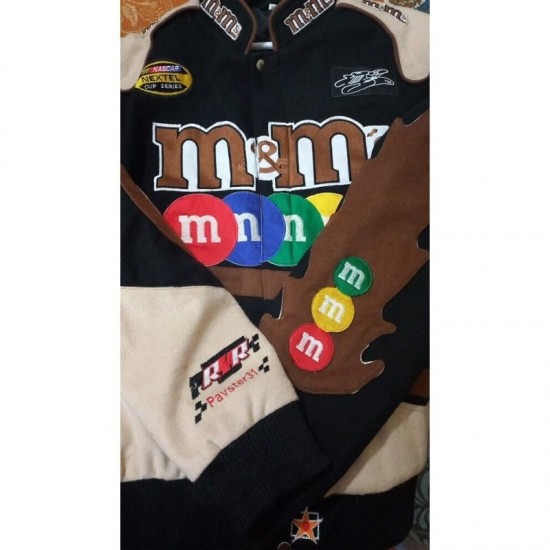 M&M Grapics Nascar Bomber Racer Jacket