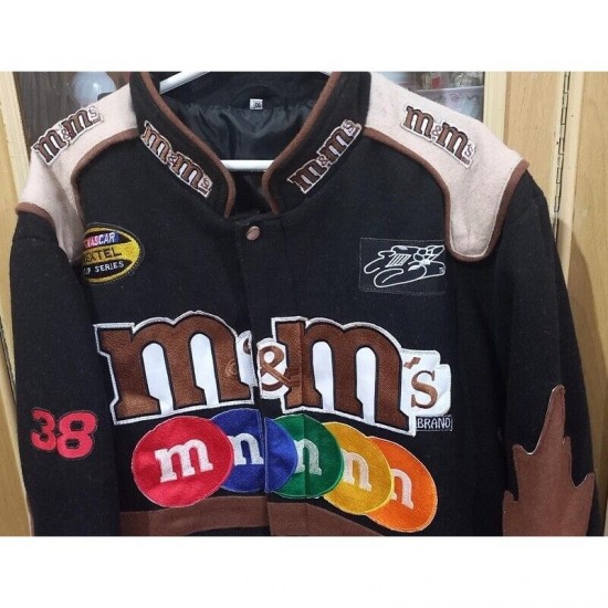 M&M Grapics Nascar Bomber Racer Jacket