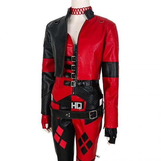 Margot Robbie Suicide Squad 2 Harley Quinn 2021 Cosplay Costume Coat Outfit