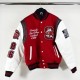 Maroon Shaw University Varsity Jacket