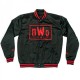 Men's Black with Red Bomber New World Order Jacket