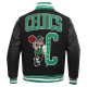 Men's Boston Celtics Mashup Wool Varsity Jacket