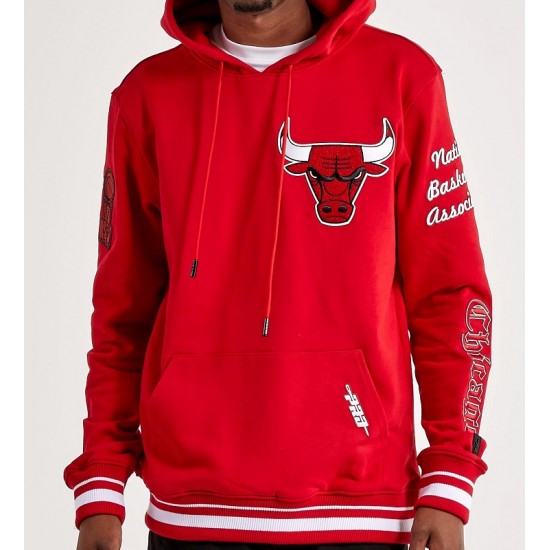 Chicago Bulls Red Varsity Jacket