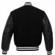 Men's College Black Bomber Jacket