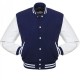 Men's College Varsity Blue With White Jacket