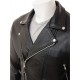 Men's Double Breasted Leather Biker Jacket