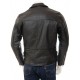 Men's Double Breasted Leather Biker Jacket