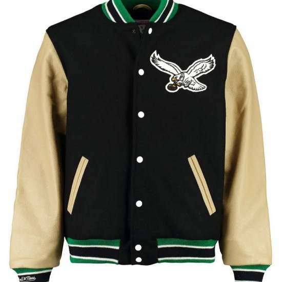 Men's Eagles Bomber Varsity Jacket