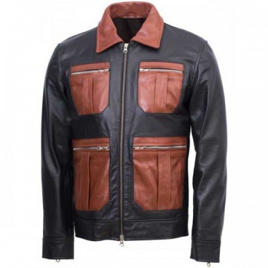 Men's Guarda Vintage Biker Leather Jacket