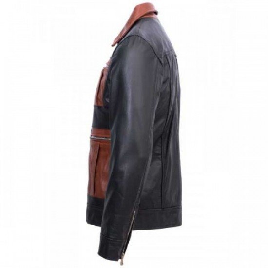 Men's Guarda Vintage Biker Leather Jacket