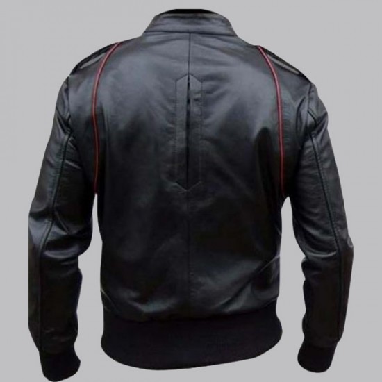 Men's Leather Motorcycle Jacket