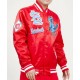 Men's MLB St. Louis Cardinals Retro Classic Rib Satin Red Jacket