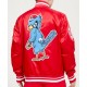 Men's MLB St. Louis Cardinals Retro Classic Rib Satin Red Jacket