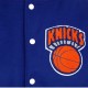 Men's New York Knicks Bomber Blue Jacket