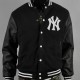 Men's New York Yankee Black Varsity Baseball Jacket