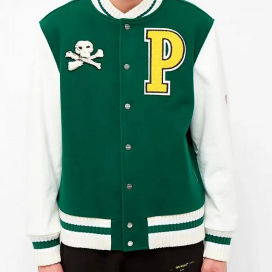 Men's Palm Angels Letterman P Jacket