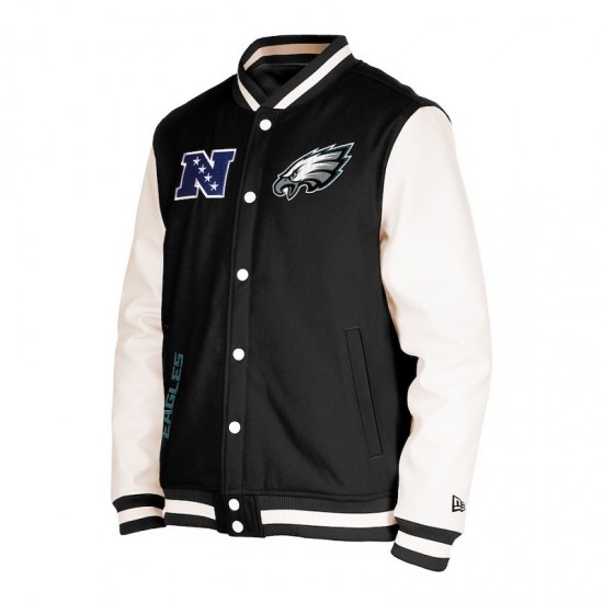 Men's Philadelphia Eagles New Era Varsity Jacket