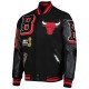 Men's Pro Standard Black Chicago Bulls Mash Up Jacket