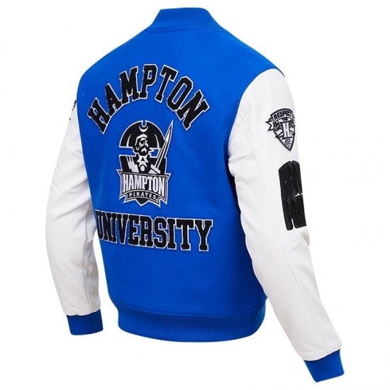 Men's Pro Standard Royal Hampton Pirates Classic Varsity Jacket